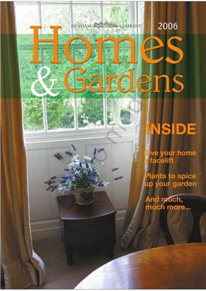 Homes & Gardens. 2006 Front Cover